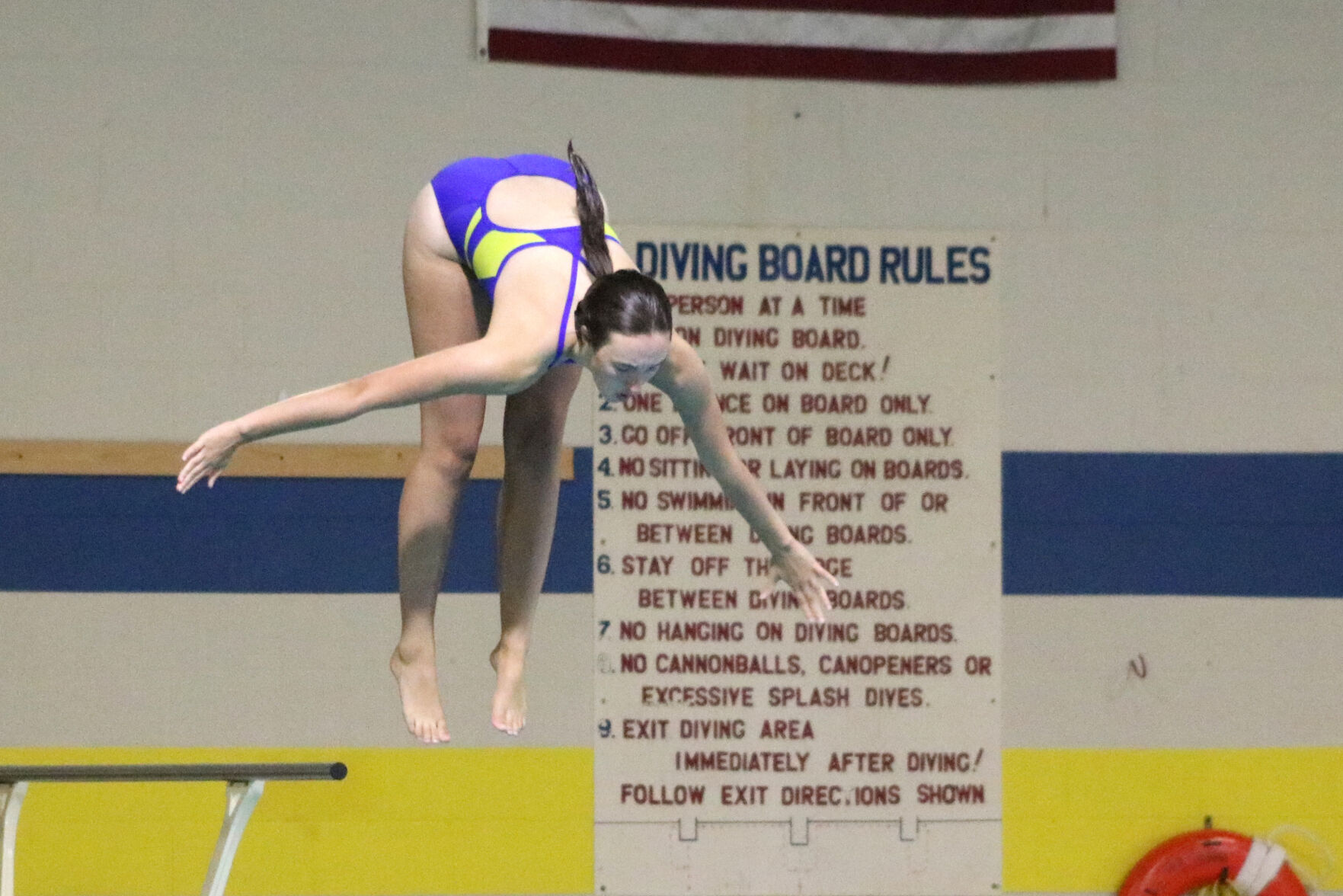 Rice Lake girls swim and dive vs Menomonie 9-10-20